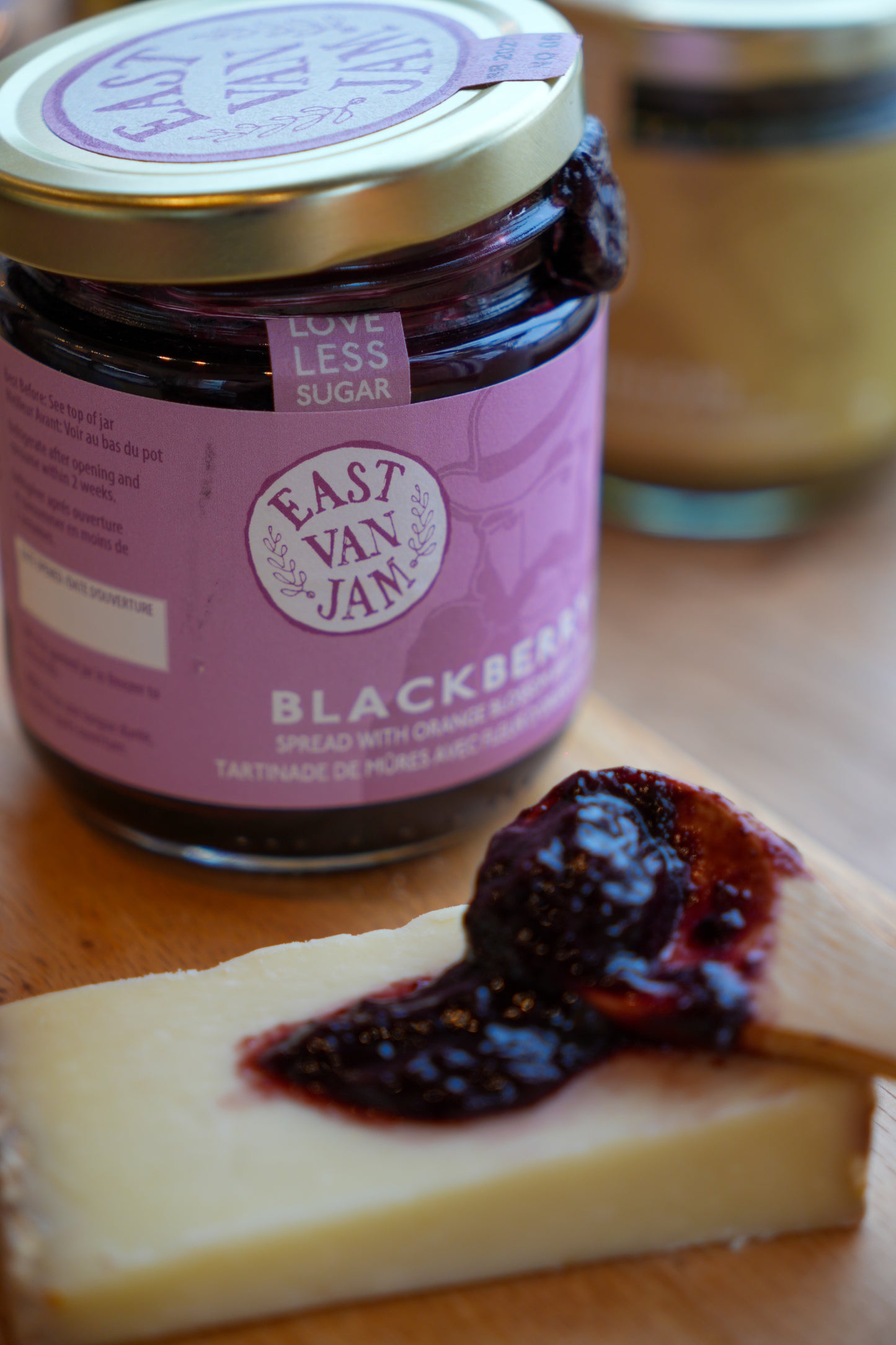 East Van Jam - Blackberry Spread with Orange Blossom and Lime