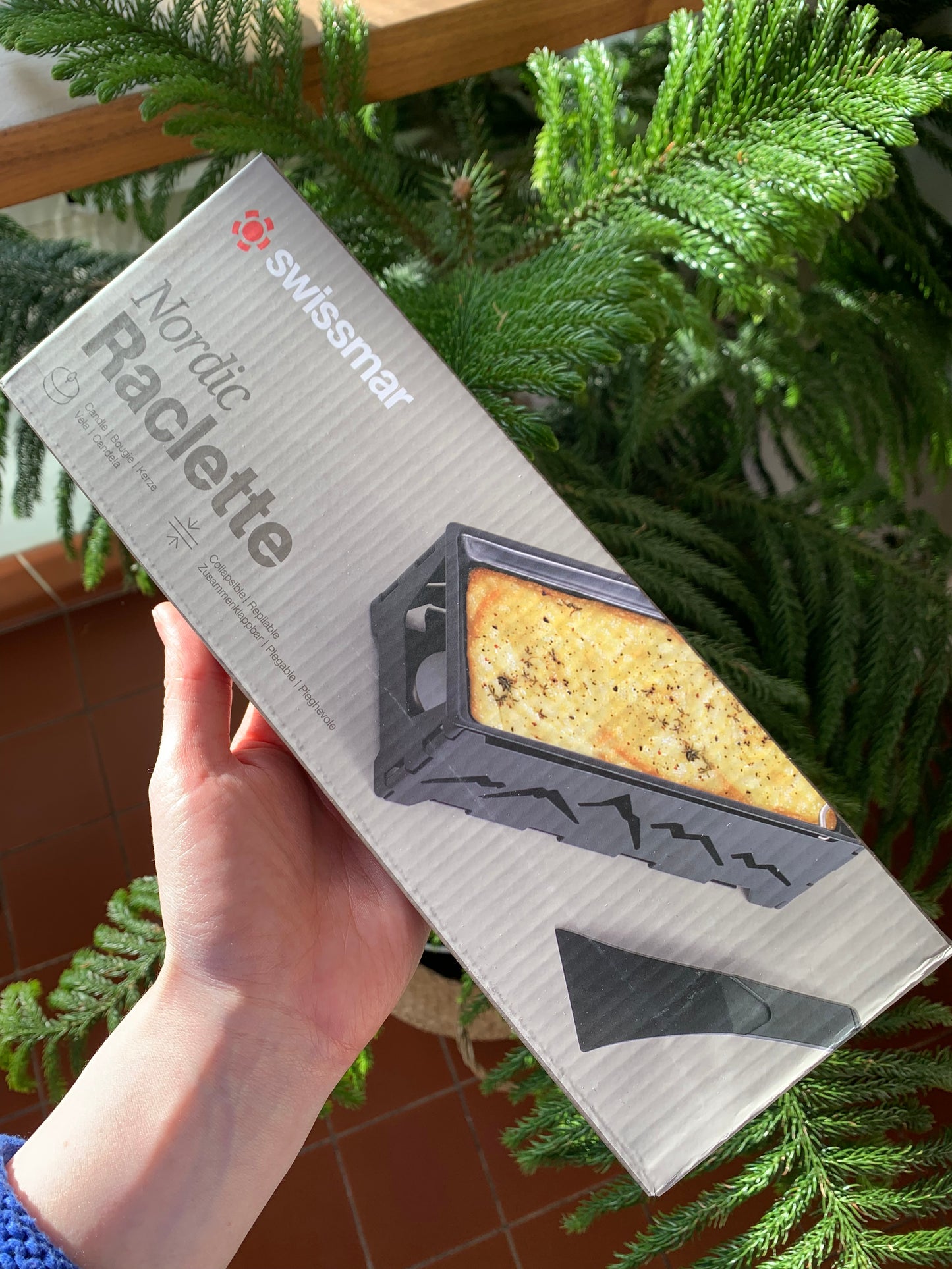 Swissmar Nordic Foldable Candlelight Raclette Machine